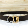 CD-Double Tone Leather Strap Belt-SunglassesCraft