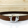 U-Pattern Formal and Casual Leather Strap belt-SunglassesCraft