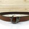 U-Pattern Formal and Casual Leather Strap belt-SunglassesCraft