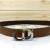 CD-Double Tone Leather Strap Belt-SunglassesCraft