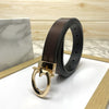 Small G Letter Reversible Strap Belt For Men-SunglassesCraft