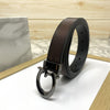 Small G Letter Reversible Strap Belt For Men-SunglassesCraft