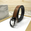 Small G Letter Reversible Strap Belt For Men-SunglassesCraft