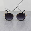 Stylish Round Frame Metal Sunglasses For Men And Women-SunglassesCraft