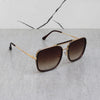 Stylish Bridge Pattern Square Sunglasses For Men And Women-SunglassesCraft