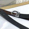 Small G Letter Reversible Strap Belt For Men-SunglassesCraft