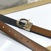 Small G Letter Reversible Strap Belt For Men-SunglassesCraft