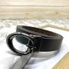 Small G Letter Reversible Strap Belt For Men-SunglassesCraft