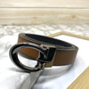 Small G Letter Reversible Strap Belt For Men-SunglassesCraft