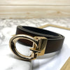 Small G Letter Reversible Strap Belt For Men-SunglassesCraft