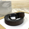 Small G Letter Reversible Strap Belt For Men-SunglassesCraft