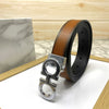 Trendy Small Design Reversible Strap Belt For Men-SunglassesCraft