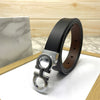 Trendy Small Design Reversible Strap Belt For Men-SunglassesCraft