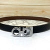 Trendy Small Design Reversible Strap Belt For Men-SunglassesCraft