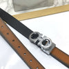 Trendy Small Design Reversible Strap Belt For Men-SunglassesCraft