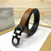 Trendy Small Design Reversible Strap Belt For Men-SunglassesCraft