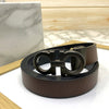 Trendy Small Design Reversible Strap Belt For Men-SunglassesCraft