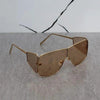 Sahil Khan Gold Brown Sunglasses For Men And Women-SunglassesCraft