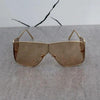 Sahil Khan Gold Brown Sunglasses For Men And Women-SunglassesCraft