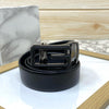 Single G Shape Two Tone Formal Belt For Men-SunglassesCraft