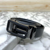 Single G Shape Two Tone Formal Belt For Men-SunglassesCraft