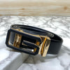 Single G Shape Fashionable Formal Belt For Men-SunglassesCraft