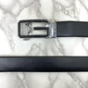 Single G Shape Two Tone Formal Belt For Men-SunglassesCraft