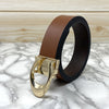 Classy Curve C Design Casual  Genuine Leather Belt-SunglassesCraft