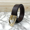 Classy Curve C Design Casual  Genuine Leather Belt-SunglassesCraft