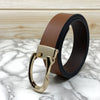 Signature C Logo Leather Belt For Unisex-SunglassesCraft