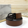 Premium Shiny G-letter Design Formal Leather Belt-SunglassesCraft