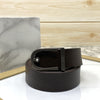 U-Shape Signature Formal Leather Strap Belt-SunglassesCraft