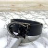 Classy Curve C Design Casual  Genuine Leather Belt-SunglassesCraft