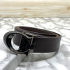 Classy Curve C Design Casual  Genuine Leather Belt-SunglassesCraft