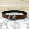 Classy Curve C Design Casual  Genuine Leather Belt-SunglassesCraft