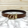 Classic Jaguar Design Leather Strap Belt-SunglassesCraft