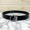 Premium Shiny G-letter Design Formal Leather Belt-SunglassesCraft