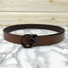 Premium Shiny G-letter Design Formal Leather Belt-SunglassesCraft