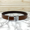 Casual U-Shape Leather Strap Belt For Men-SunglassesCraft