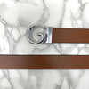 Stylish G Buckle Leather Strap Belt-JoansParamount