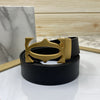 Cross Pattern Casual and Formal Leather Strap Belt -SunglassesCraft