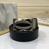 Cross Pattern Casual and Formal Leather Strap Belt -SunglassesCraft