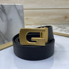 Metal  G-Shape Leather Strap Belt-SunglassesCraft