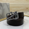 H-Pattern Leather Strap Belt For Men-SunglassesCraft