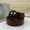 Classy Round Formal Leather Strap Belt-SunglassesCraft