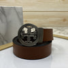 Classy Round Formal Leather Strap Belt-SunglassesCraft