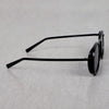 Metal Frame Round Full Black Sunglasses For Men And Women-SunglassesCraft