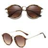 Luxury Unique Retro Fashion Brand Stylish Round Designer Frame Vintage Classic Sunglasses For Men And Women-SunglassesCraft