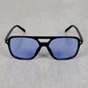Classic Square Black Blue Sunglasses For Men And Women-SunglassesCraft