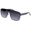 New Luxury Rimless Retro Fashion Brand Square Frame Sunglasses For Unisex-SunglassesCraft